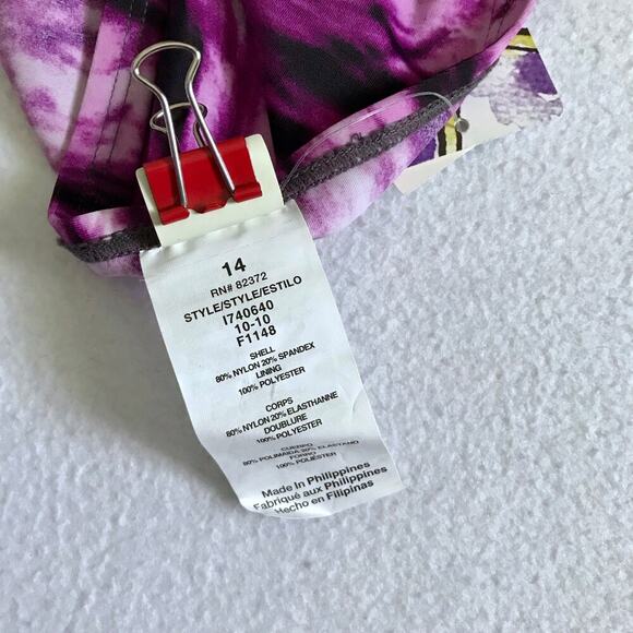 Island Escape NWT Shaper Pant Bikini Bottom Women 14 - Picture 7 of 8